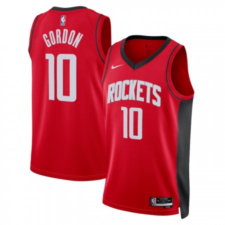 Män Houston Rockets Tröja Eric Gordon 10 Nike 2022-23 Icon Edition Röd Swingman